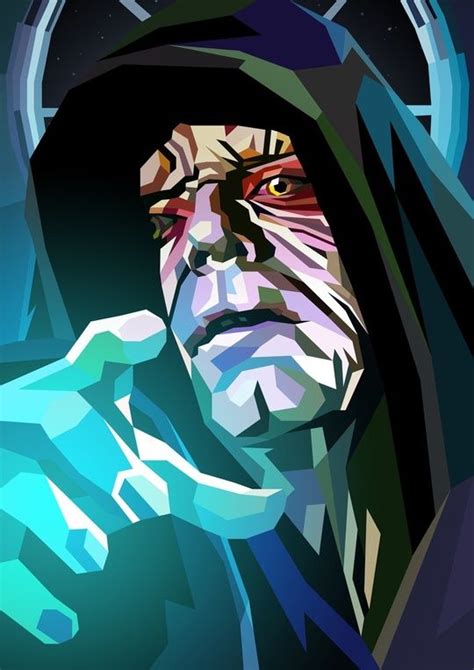 The Emperor An Art Print By Liam Brazier Star Wars Illustration