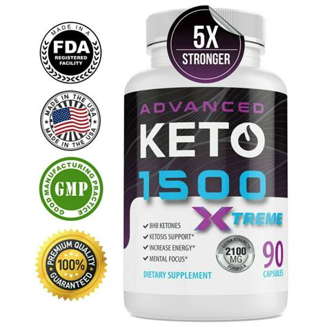 Advanced Keto 1500 Weight Loss Diet Pills Bhb Ketogenic Shark Tank One