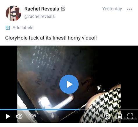 Rachel Reveals On Twitter Bent Over Taking A Filthy Fat Cock And A