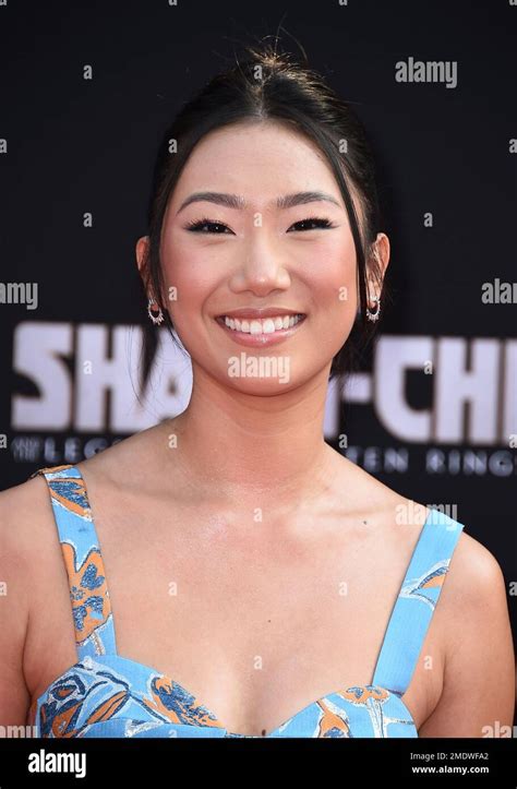 Olivia Liang Arrives At The Premiere Of Shang Chi And The Legend Of