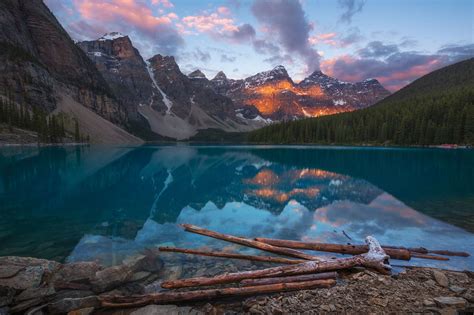 Avenues Ultimate Summer Challenge 4 See Moraine Lake At Sunset