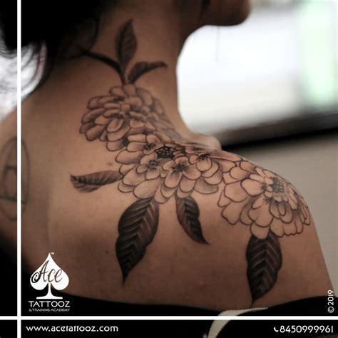 Black And White Tattoo Designs On Shoulder Ace Tattooz