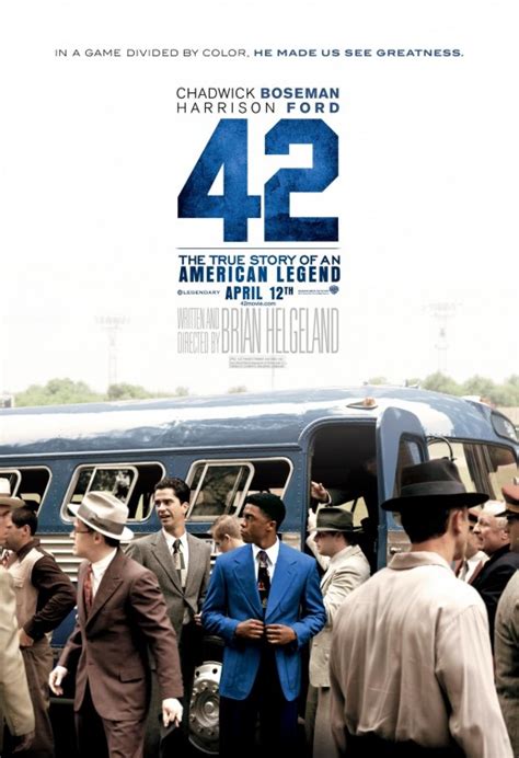 Harrison ford, chadwick boseman, and baseball legend hank aaron discuss the history and importance of this baseball legend. Movie Review: '42 - The Jackie Robinson Story' Starring ...