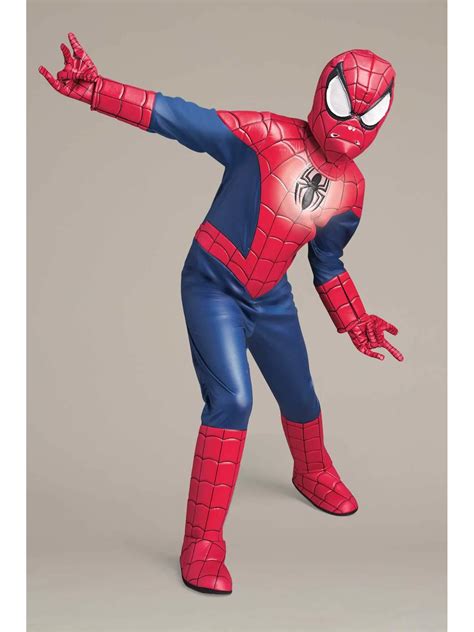 Ultimate Light Up Spider Man Costume For Kids Chasing Fireflies