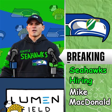 Live Look At Mike Macdonald Press Conference Rseahawks