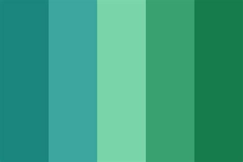Teal Forest Color Palette