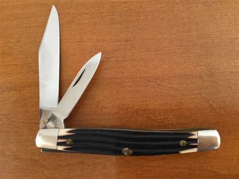 Queen Steel Pocket Knife Model 2 Serpentine Jack Etsy