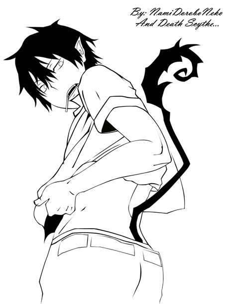 Blue Exorcist Coloring Pages Coloring Pages