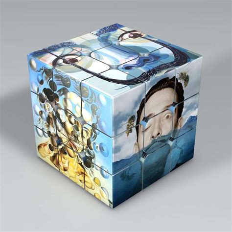 Rubiks Cube 3x3 Salvador Dali Roi Du Casse Tête