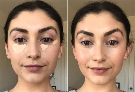Concealer Left Side Traditional Way Right Side Tiktok Way I Tried The Tiktok Facelift