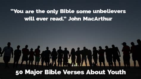 50 Major Bible Verses About Youth Young People For Jesus