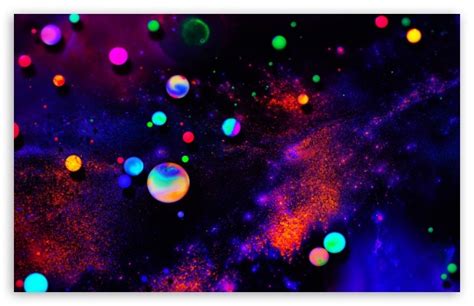 Colorful Neon Paint Ultra Hd Desktop Background Wallpaper
