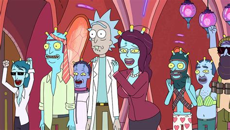 The Hitchhikers Guide To Rick And Morty The Dot And Line