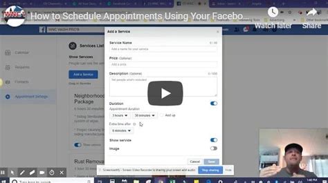 This will show any services you already have set up on your facebook page. How to Schedule Appointments Using Your Facebook Business ...