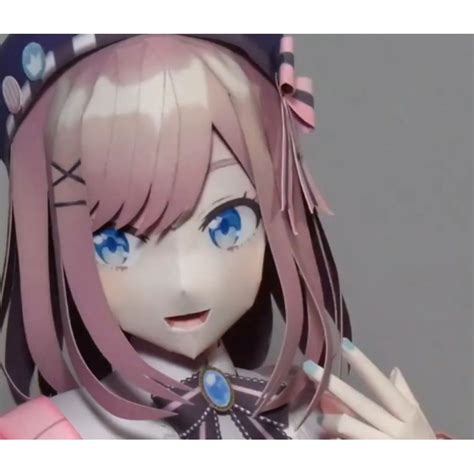 Mô Hình Giấy Anime Girl Anime Virtual Idol Japanese Virtual Youtuber Suzuhara Lulu Holcim