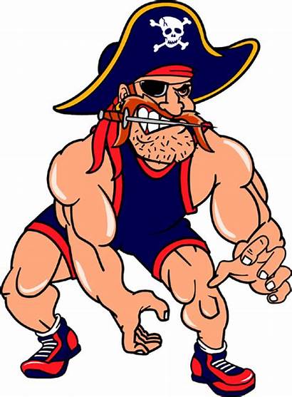 Pirate Wrestling Mascot Decals Team Decal Signspecialist