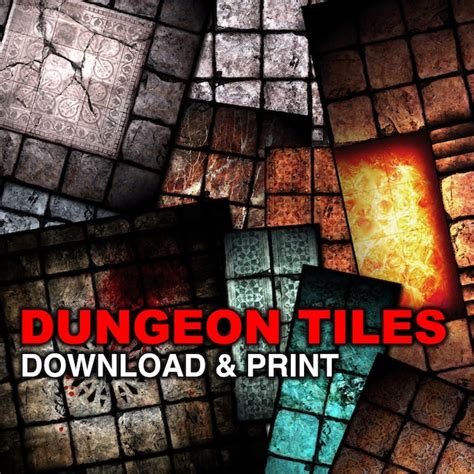 Dungeon Tiles Etsy