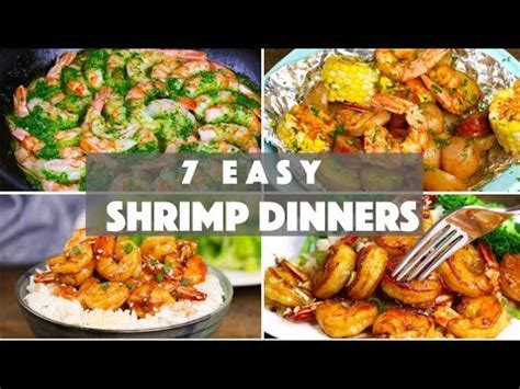 The best slow cooker recipes for cold nights. 7 Easy Shrimp Dinner Ideas - YouTube