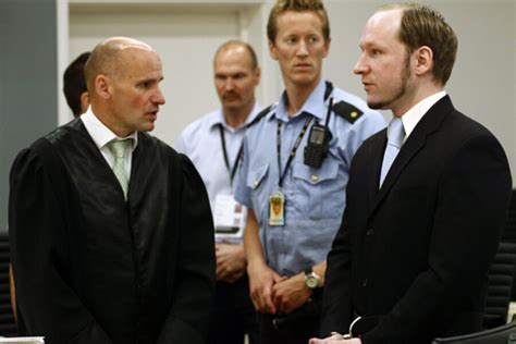 Anders behring breivik said at his trial today his shooting and bomb attacks were sophisticated and spectacular and that he would do the same thing again. Defense makes final case for acquitting Norwegian mass ...