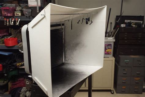 Diy Folding Airbrush Spray Booth Roger Arrick 68