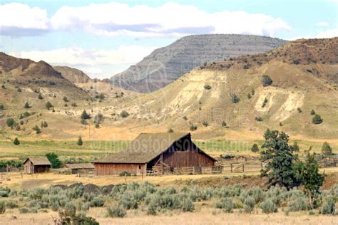 Photo Of Barn On The Prairie By Photo Stock Source Farm Oregon Usa