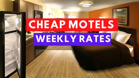 Top 10 Cheap Motels Near Me With Weekly Rates In Usa