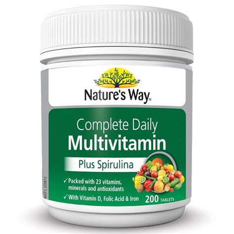 In australia, some obstetricians recommend prenatal vitamins to all pregnant women. Nature's Way Complete Daily Multivitamin 200 Tablets ...