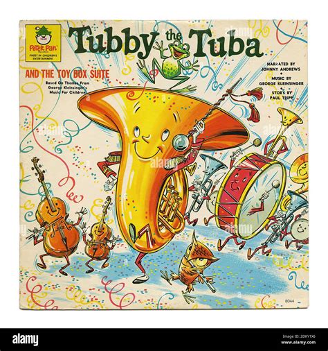 Tubby The Tuba Vintage Record Cover Stock Photo Alamy
