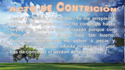 Acto De Contrición Oración Católica Muy Poderosa Letra Y Audio Español