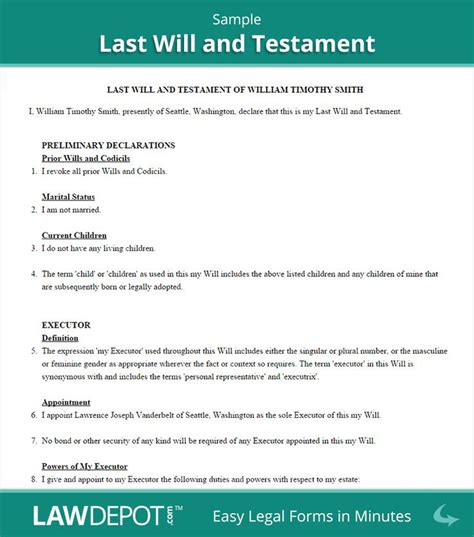 Would you perform your own surgery or repair your own car? How to write my last will and testament