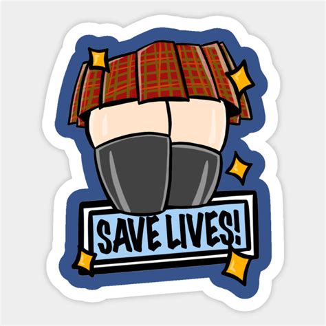 thicc thighs save lives thick thighs save lives sticker teepublic