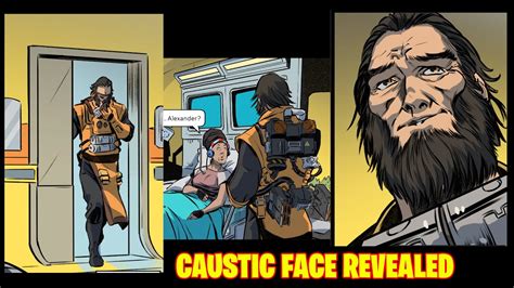 Caustic Face Revealed The Legacy Antigen Comics Apex Legends Youtube