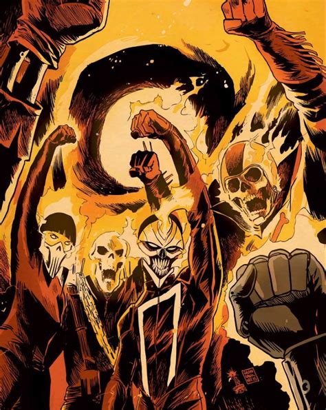 ghost riders the history of marvel s several spirits of vengeance ghost rider marvel ghost