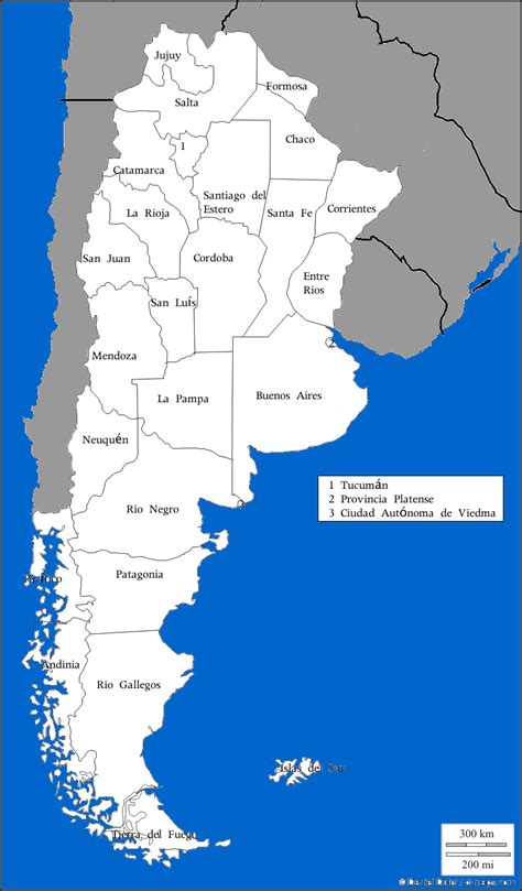 Dividida En 26 Provincias Y Una Ciudad Autónoma Mapa De La Argentina