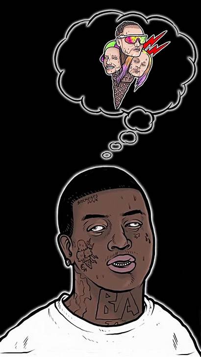 Gucci Mane Wallpapers Cartoon Vertical Riff Raff