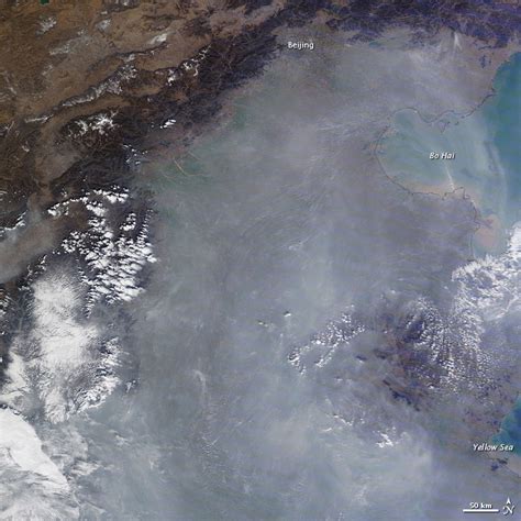 Earthsky China Air Pollution From Space