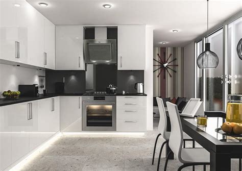 Our current cabinets are a regular sem… Ultragloss White Kitchen Doors | Made to Measure from £4.16