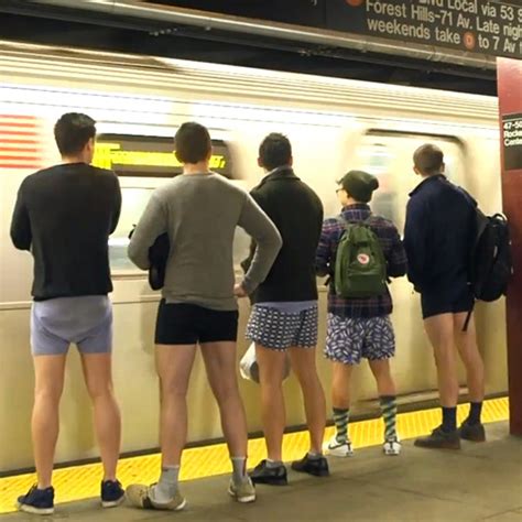 Thousands Of People Rode The Subway Without Pants Last Weekend E Online