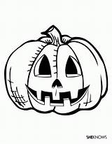Lantern Jack Coloring Pages Halloween Drawing Clipart Pumpkin Simple Jackolantern Sheknows Kids Color Fall Patterns Fun Scary These Craft Printable sketch template