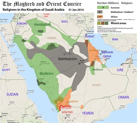 Arab World Maps La Réalité Religieuse De Larabie Saoudite The
