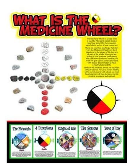 What Is The Medicine Wheel Poster Inspiring Young Minds To Learn