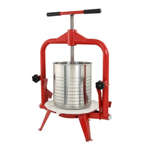 Tsm Products Harvest Fiesta Fruit And Wine Press With Stainless Steel