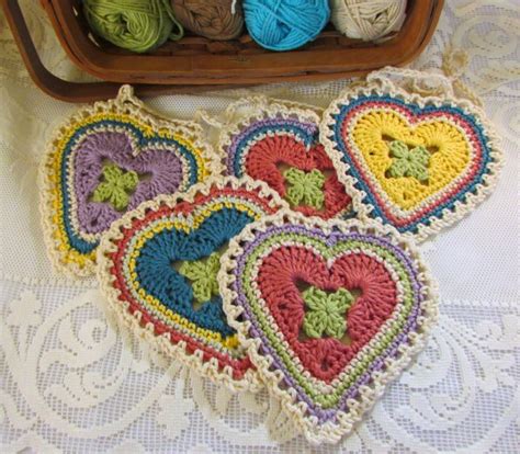 Heart Crochet Pattern Nancy Drew Designs Granny Sweet Heart Pattern