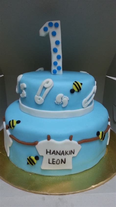 Make your party unforgettable with a showstopping cake. QUICK TAKES: 1st Birthday Baby Boy Cake
