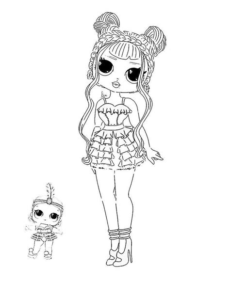 Cute Doll Coloring Page In 2022 Cute Coloring Pages Horse Coloring
