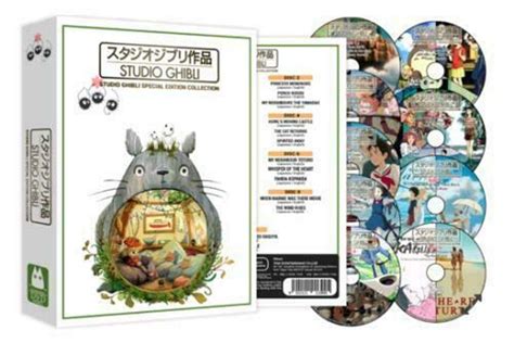 Hayao Miyazaki Studio Ghibli Special Edition Collection Movies Dvd