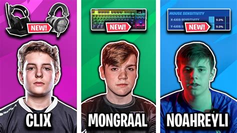 Clix Gets New Headset Mongraal Buys New Keyboard And Noahreyli Changes