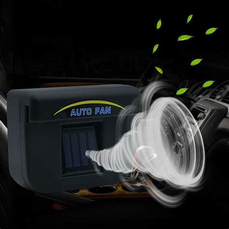 Exhaust Ventilation Solar Power Air Vent Auto Ventilator Vehicle Car
