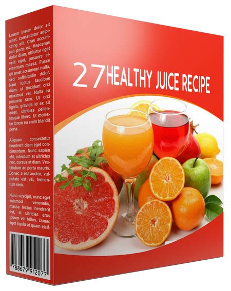 These recipes on this page will help you to supercharge your health and take back control of your life. 27 Healthy Juice Recipes
