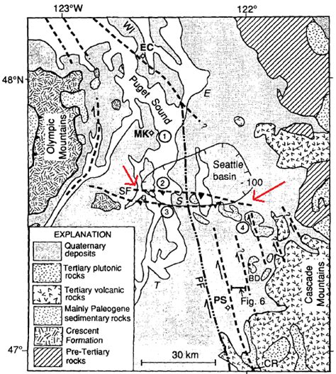 The Seattle Fault Zone Structural Geology Of